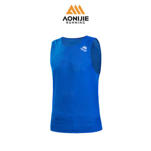 Singlet Olahraga Aonijie FM5189 Sleeveless Tank Top Pria Lari Gym Running Marathon Gym Futsal Fitness Atasan Sports Outdoor