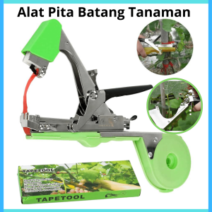 COD KNIFEZER Alat Pita Batang Tanaman Plant Tape Tool Tapener Machine  VK20 / Alat Pengikat Tanaman Tomat Timun Cabe Melon Cabai Otomatis Tape Tool Plaktis Lanjaran Timun Anggur / alat lakban batang tanaman Kebun