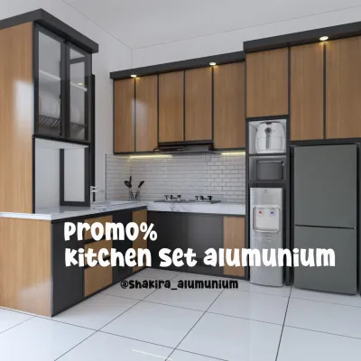 PROMO kitchen set aluminium