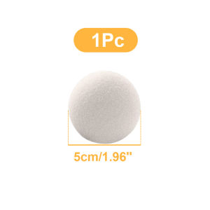 YESPERY 1/3/6PCS Reusable Drying Wool Ball 3/4/5CM Anti-Entanglement Household Drying Clothes Washer Dryer Laundry Drying Ball