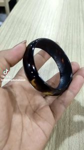 GELANG KULIT PYU DEWASA 0RI TEBAL LEBAR