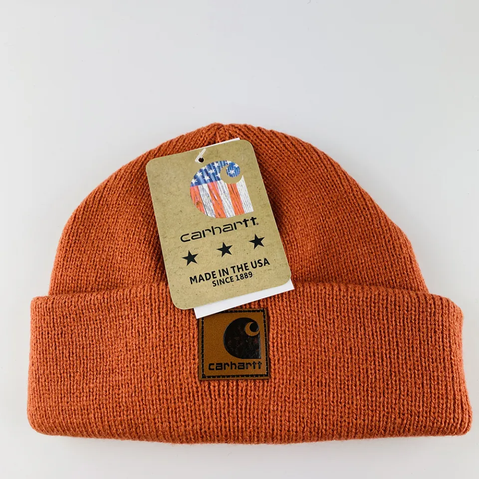 Short Carhartt Carhart melon hat knitted hat dome tooling cold hat