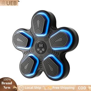 [Ueb Flagship Shop]Smart Music Boxing Training Machine 9 Mode Boxing Practice Punching Pad Rechargeable for Boxing Sports Agility Reaction