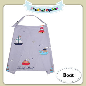 [Little B House] Cotton Breastfeeding Towel Private Covering Nursing Wear Nursing Towel 哺乳巾 Kain Menyusu - BF02
