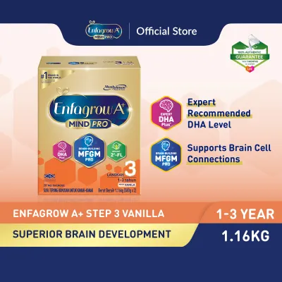 Enfagrow A+ Step 3 (1Y+) Original/ Vanilla Milk Formula Powder (1.16kg)