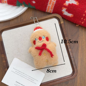 YESPERY Christmas Series Hanging Decor Cute Plush Cartoon Santa Claus Snowman Elk Xmas Tree Doll Pendant Kid Gift Christmas Decoration
