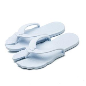 Travel slippers business trips portable flip flops bathroom shower waterproof anti slip hotel home foldable couple slippers