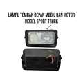 LAMPU TEMBAK DEPAN MOBIL DAN MOTOR MODEL SPORT TRUCK PNP CBR NINJA RX KING DLL WIN55. 