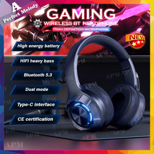 Gaming Wireless Headphone Bluetooth 5.3 Bass Stereo Wireless gaming Headphones