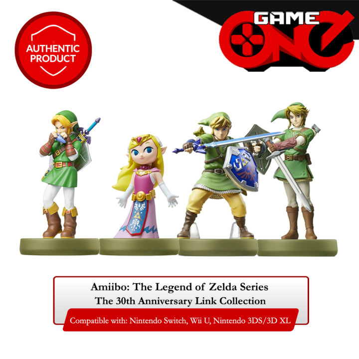 Amiibo The Legend Of Zelda Series: The 30th Anniversary Link Collection 