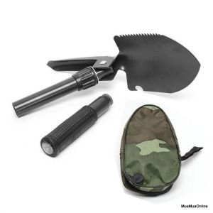 Xẻng gấp đa năng TXE-91 Xẻng gấp 5 trong 1 Xẻng du lịch Xẻng đi phượt Xẻng gấp cho ô tô xe hơi