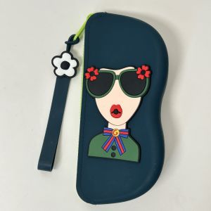 BUENOO Đa chức năng Túi kính Chống bụi Silicone Ví đựng tiền xu Chống nước Túi đựng đồ nhỏ