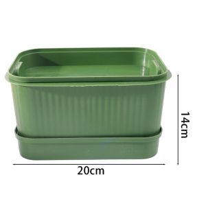 Creative Germination Special Seedling Tray Dense Grid Seed Hydroponic Flowerpot Advanced Double-layer Seedling Planting Tray Gardening Tools