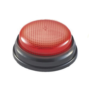 4Pcs Learning Resources Lights & Sound Answer Buzzers / Bel Alarm Game Kuis / TOMBOL Bunyi Alarm Game Mainan Kuis Button Toy Buzzer Sound Answer Quiz Trivia Got Talent Dengan Suara Lampu / Bel Alarm Game Kuis