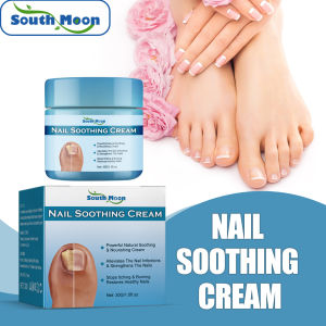 South Moon Nail Soothing Cream Nail Strengthener Cream Smooths Nails Restores Damaged Nails Nourishes Restores Damaged Nails Fungus Foot Toe Fungal Removal Paronychia Nail Cream 30g