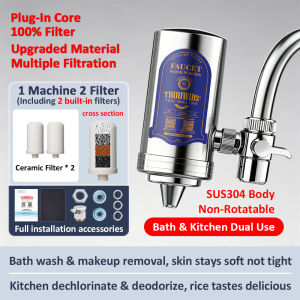 TROUWIDS Faucet Water Filter Water Tap Filtration System Water Purifier For Home