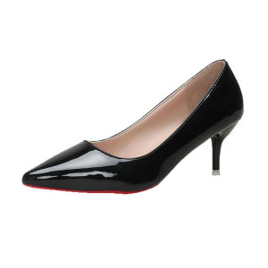 Free Shipping High Heels WomenS New Spring Pointed-Toe Shallow Pumps WomenS Stiletto Fashion Shoes Size 43