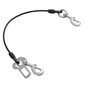 OUTOPEN Comfy Dog Car Harness Secure Chew-Proof Car Dog Safety Rope Universal Anti-bite Pet Safety Leash Car Travel