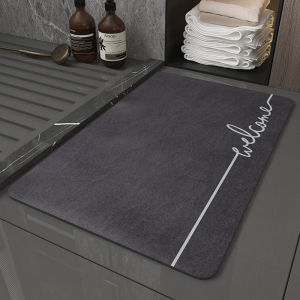 Thảm Sàn Phòng Tắm Thảm Khô Nhanh Siêu Thấm Thảm Phòng Tắm Chống Trượt Thảm Sàn Nhà Vệ Sinh Thảm Sàn Nhà Bếp Lối Vào Thảm Lót Chân Chống Trượt Thảm Đơn Giản Hiện Đại