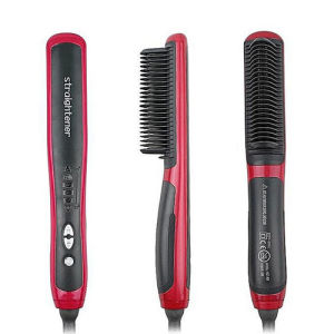 Catok Sisir Pelurus Rambut NEW Fast Hair Straightener CATOK SISIR - Catok Sisir Pelurus Rambut Hair Straightener Curler 2 in 1 - ShennyStore