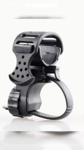 360° Bicycle Flashlight Lamp Holder Degree Rotating Bicycle Led Light Clip Bicycle Handlebar Cycling