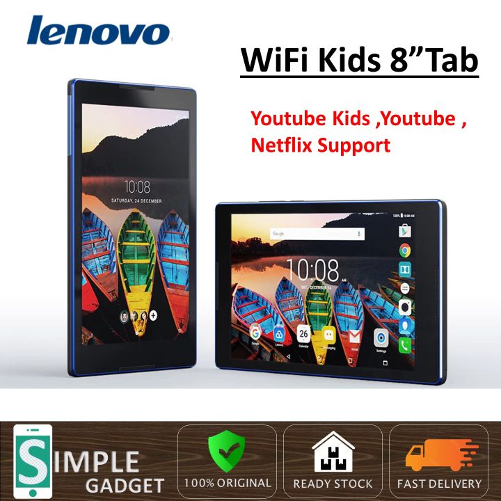 Lenovo Tab TB3-850F Tablet Android Wifi Tablet w/8-inch FHD