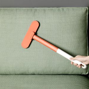 Dusting Brush No Bending Over Crevice Brush Wall-mountable with Long Pole Brush Carpet Cleaning