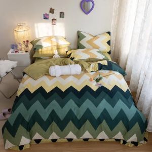 Chăn ga gối Cotton Living nhiều màu set 4 món chăn ga gối cao cấp hàng nhập khẩu - đủ kích thước 1M2-1M6-1M8-2M2
