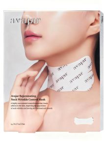 Avajar Collagen Neck Mask PDRN Neck Firming Tightening & Lift Mask Neck Wrinkle Patches with Niacinamide Ceramide & Hyaluronic Acid 5-Pack