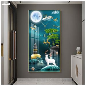 Tranh Đồng Hồ Treo Tường Tráng Gương Cao Cấp SGP5522-12