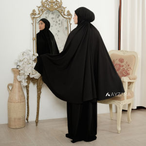AYZARA - Mukena Dewasa Lite Polos Ataya Series