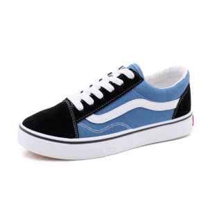 Vans old Skool น้ำเงิน Navy สุดคลาสสิค วัยรุ่นฮิต พร้อมอุปกรณืของแถมเพียบ พิเศษส่งฟรี ไวสุด!!