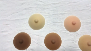 Realistic Adhesive Nipples Reusable Silicone Breast Petals Pads Pasties for Breast Forms Parties and Everyday Wear