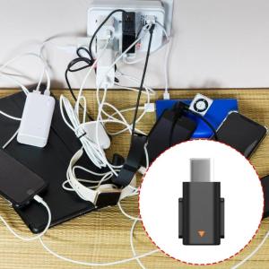 Smartphone Sound Video Adapters with Not Corrosion Gold Pin Double Port Mobile Recording Adapters for Mic Mini