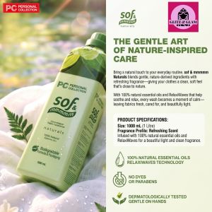 sof & mmmmm Evermore Concentrated Fabric Conditioner 1000ml Personal Collection Glitz & Glam