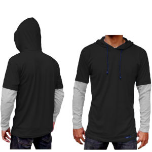 Kaos Polos Hoodie Double Layer Katun 30s Kualitas PREMIUM/pria /wanita/size mlxl/termurah /terbaru/ terlaris/bandung