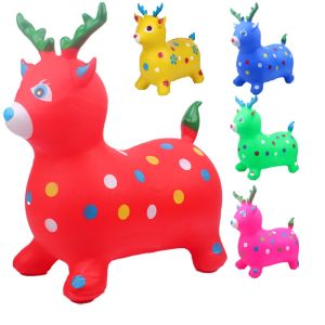 [Hoàn tiền 10%][ rẻ vô địch] Thú Nhún Bơm Hơi Cao Cấp Cho Bé Hình cute - Thú Nhún Bơm Hơi Cho Bé Cỡ Lớn