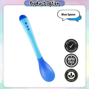 [Little B House] Baby Heat Sensing Spoon Baby Fork Feeding Baby Utensils 宝宝汤匙 Sudu Baby Garpu Baby - BKM21