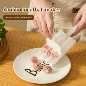 Meatball Maker Tool Clip Newbie Non Stick Stuffed Meat Ball Spoon Shaper Cooking Scoop Kitchen Accessories