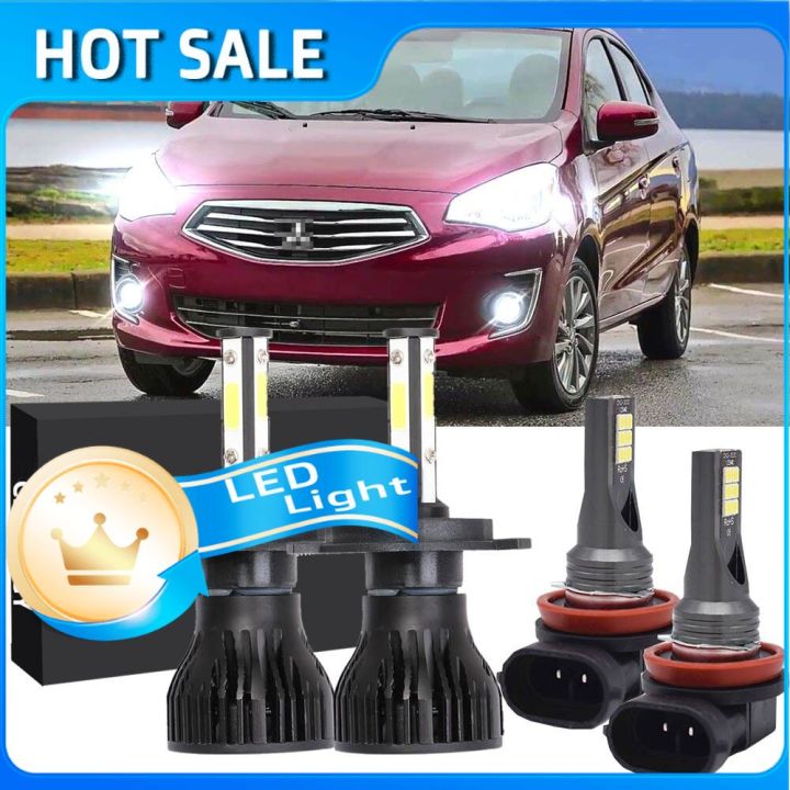 For Mitsubishi MIRAGE G4 (SEDAN) 2014 2017 H4 6000K LED Headlight