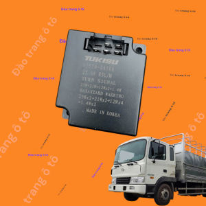 Rơ le nháy huyndai 15 tấn và xe khách rơ le xi nhan huyndai đông phong 15 tấn 5 chân cắm cho xe ô tô