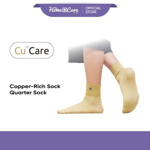 CUCARE Copper Rich Quarter Socks