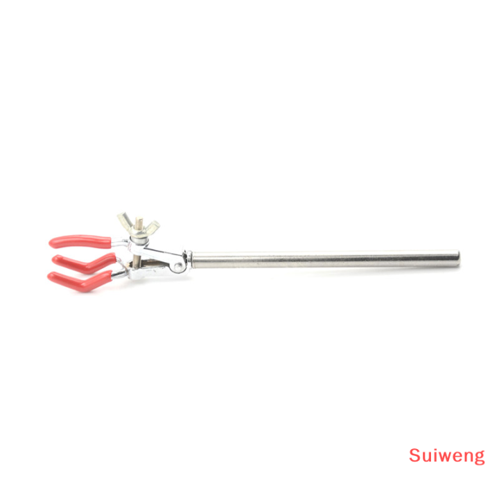 Suiweng Adjustable Lab Single Three Prong Extension Flask Clip Clamp