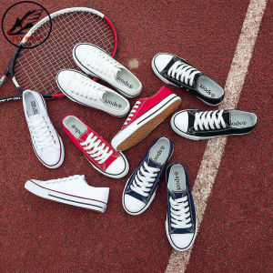 Fly Shop โมเดลที่ขายดีที่สุด รองเท้าผ้าใบต่ำสุดคลาสสิกใหม่ รองเท้าสีขาว รองเท้าผ้าใบแฟชั่น ขนาด: 36-41