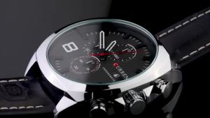 Curren/ คารีน รุ่นใหม่ 8324 นาฬิกาผู้ชาย นาฬิกาเข็มขัดกันน้ำ นาฬิกาหกเข็ม นาฬิกาผู้ชายปฏิทิน