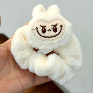 Pnxk băng đô trẻ em dây buộc tóc hoạt hình vải nhung dễ thương đàn hồi cao Nữ Phụ kiện tóc phong cách