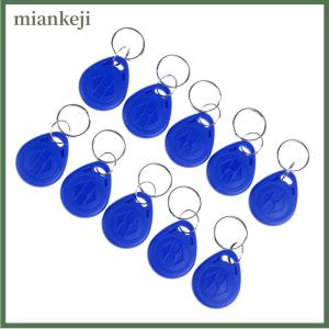 miankeji 10 chiếc móc khóa tk4100 thẻ ID tiệm cận RFID 125Khz thẻ chìa khóa fobs NFC