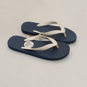 รองเท้าแตะ Hippo Bloo HPWML3 สีกรม สายหนาสีขาว ใส่ได้ทั้งชายหญิง เลือกสีได้ รองเท้าอยู่บ้าน รองเท้าแตะหูหนีบ รองเท้าแตะ แบรนด์คนไทย