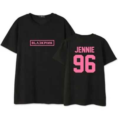 Áo Thun Nam Nữ Tay Ngắn In Chữ Blackpink Lisa Jisoo Jennie -unisex nam nữa có tay ngắn tay lỡ bigsize
