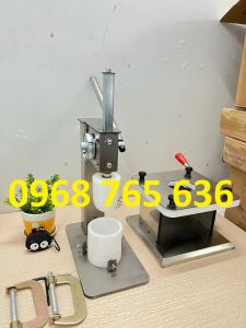 Máy làm bánh bao bán tự động Máy vắt núm bánh bao